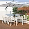 aluminium table